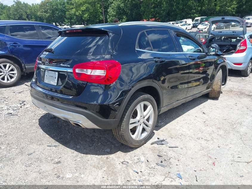 2016 Mercedes-benz Gla-klasse VIN WDCTG4GBXGJ190377 IAAI salvage auction — FRONT END, Salvage (Georgia), sold $300 on 2026-07-22 (photo 4)