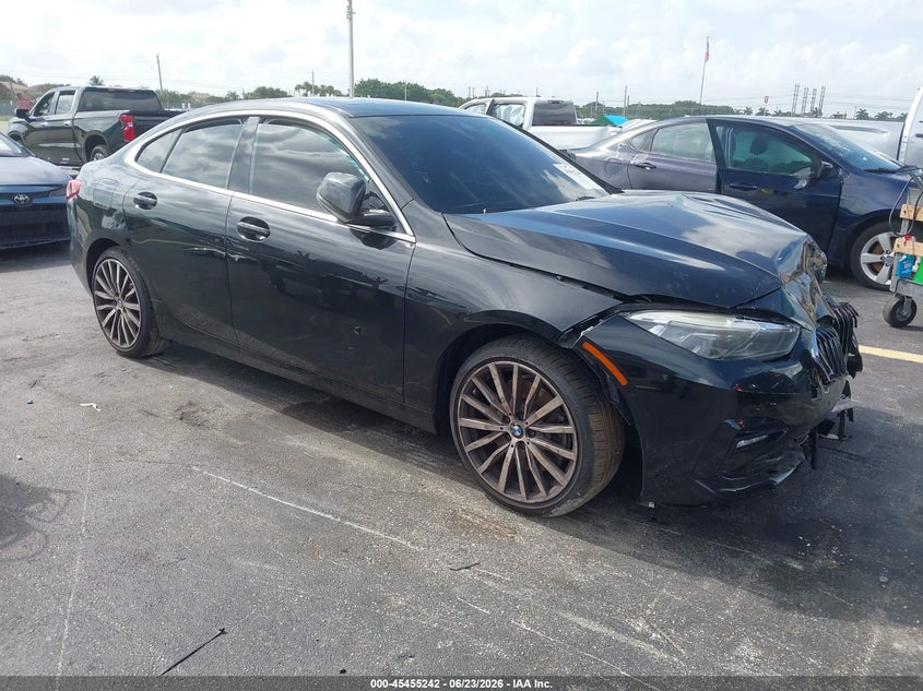 2020 BMW 2er VIN WBA73AK05L7F93620 IAAI salvage auction — FRONT END, Certificate Of Destruction (Florida), sold $3,000 on 2026-07-30 (photo 1)