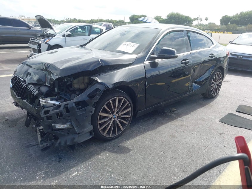 2020 BMW 2er VIN WBA73AK05L7F93620 IAAI salvage auction — FRONT END, Certificate Of Destruction (Florida), sold $3,000 on 2026-07-30 (photo 2)