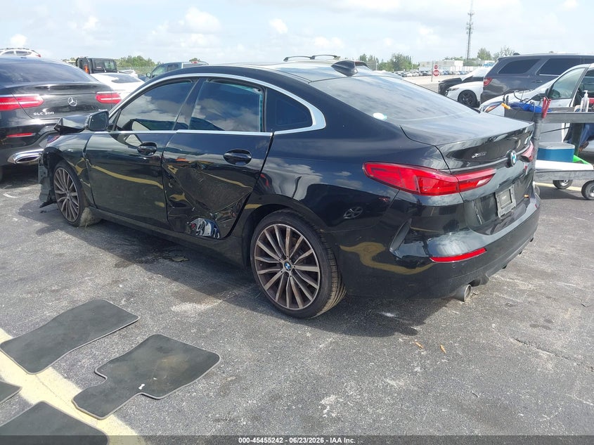 2020 BMW 2er VIN WBA73AK05L7F93620 IAAI salvage auction — FRONT END, Certificate Of Destruction (Florida), sold $3,000 on 2026-07-30 (photo 3)