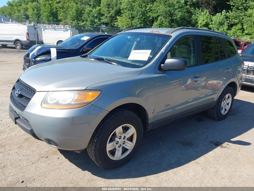 2009 Hyundai Santa fe VIN 5NMSG13D69H242278 IAAI salvage auction — NORMAL WEAR, Clear (Maryland), sold $1,200 on 2026-07-10 (photo 2)