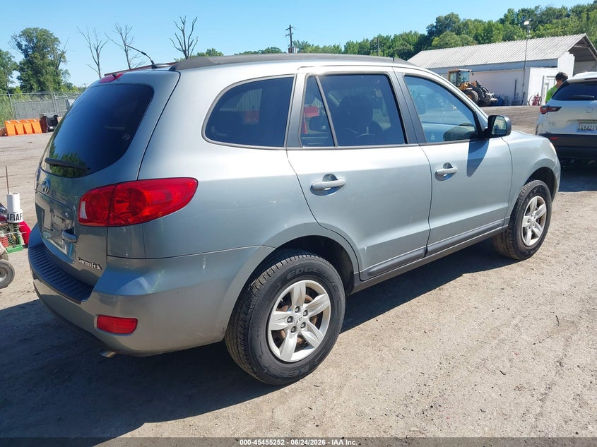 2009 Hyundai Santa fe VIN 5NMSG13D69H242278 IAAI salvage auction — NORMAL WEAR, Clear (Maryland), sold $1,200 on 2026-07-10 (photo 4)