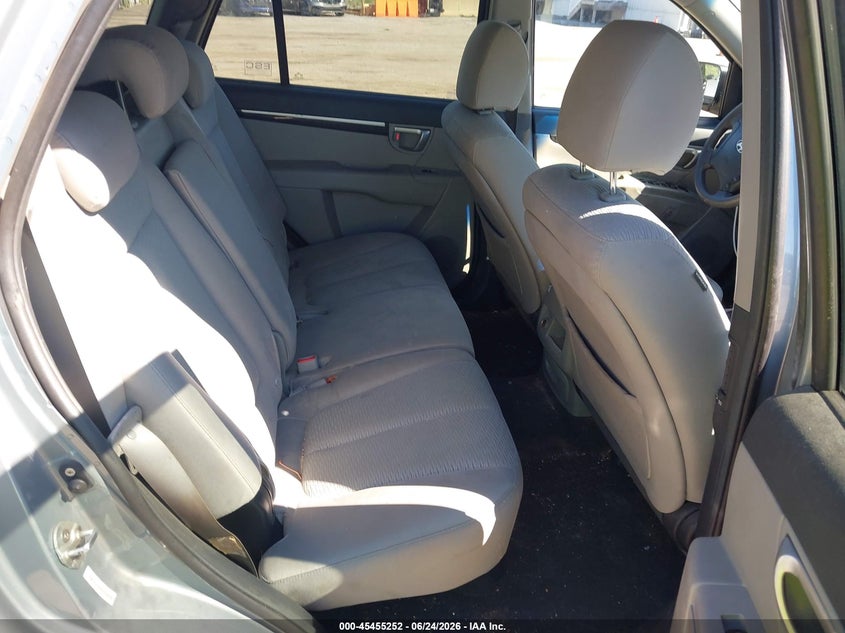 2009 Hyundai Santa fe VIN 5NMSG13D69H242278 IAAI salvage auction — NORMAL WEAR, Clear (Maryland), sold $1,200 on 2026-07-10 (photo 8)
