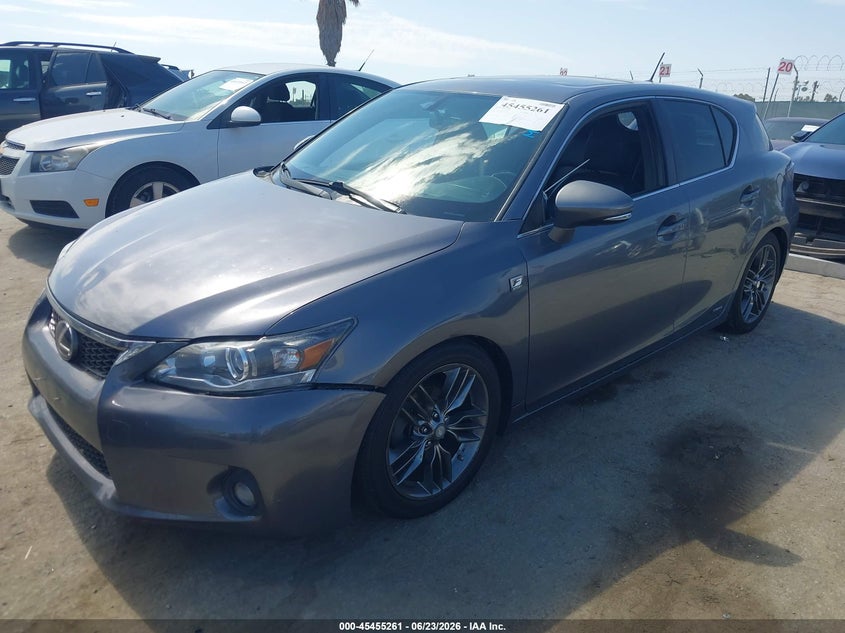 2012 Lexus Ct VIN JTHKD5BH6C2049739 IAAI salvage auction — UNDERCARRIAGE, Salvage (California), sold $1,950 on 2026-07-15 (photo 2)