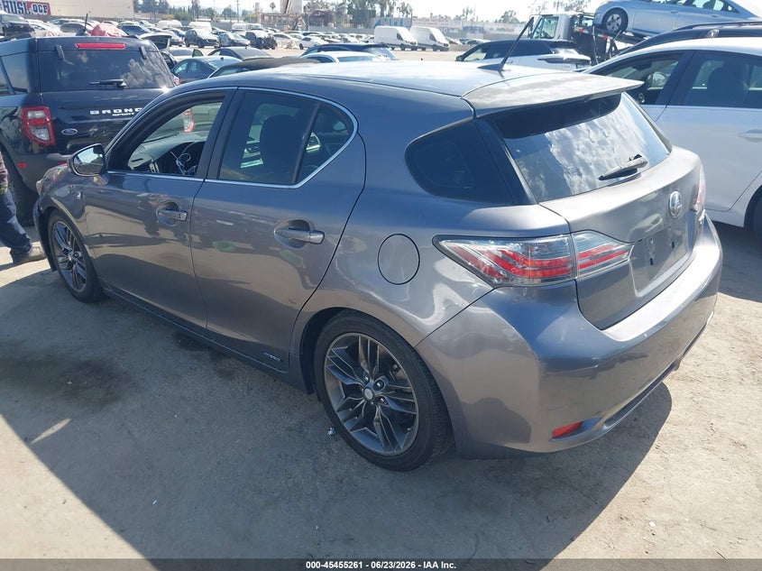 2012 Lexus Ct VIN JTHKD5BH6C2049739 IAAI salvage auction — UNDERCARRIAGE, Salvage (California), sold $1,950 on 2026-07-15 (photo 3)