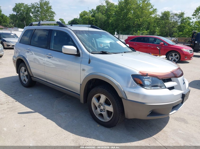2003 Mitsubishi Outlander VIN JA4LZ41G63U022016 IAAI salvage auction — NORMAL WEAR, Clear (Missouri), sold $250 on 2026-07-07 (photo 1)