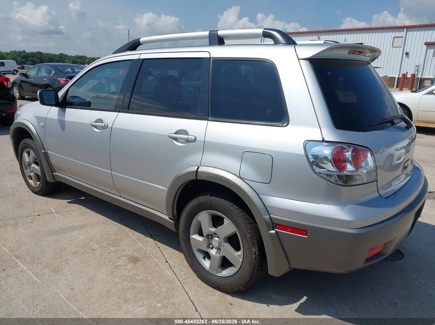2003 Mitsubishi Outlander VIN JA4LZ41G63U022016 IAAI salvage auction — NORMAL WEAR, Clear (Missouri), sold $250 on 2026-07-07 (photo 3)