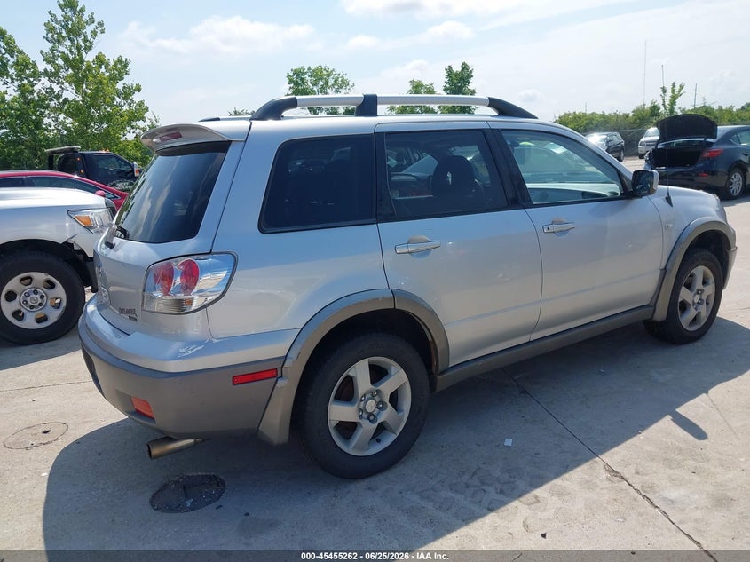 2003 Mitsubishi Outlander VIN JA4LZ41G63U022016 IAAI salvage auction — NORMAL WEAR, Clear (Missouri), sold $250 on 2026-07-07 (photo 4)