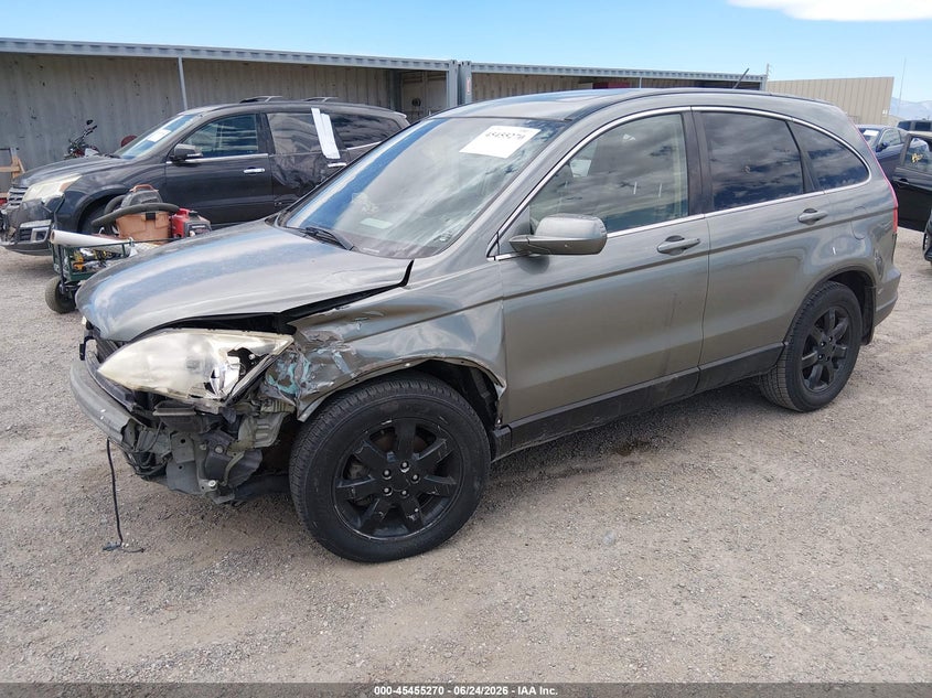2007 Honda Cr-v VIN JHLRE38727C023531 IAAI salvage auction — LEFT FRONT, Salvage (California), sold $25 on 2026-07-17 (photo 2)