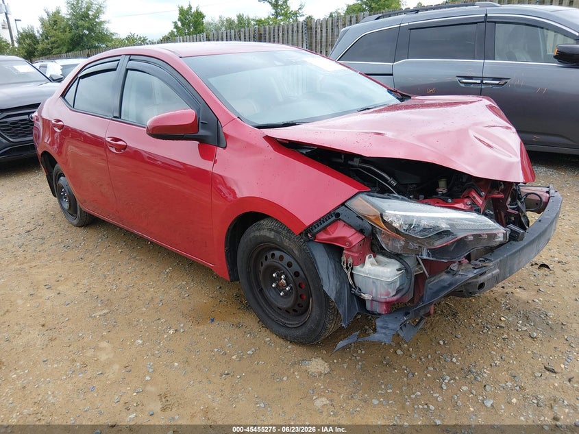2018 Toyota Corolla VIN 5YFBURHE4JP782876 IAAI salvage auction — FRONT END, Salvage Title, sold $1,750 on 2026-07-30 (photo 1)