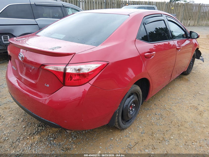 2018 Toyota Corolla VIN 5YFBURHE4JP782876 IAAI salvage auction — FRONT END, Salvage Title, sold $1,750 on 2026-07-30 (photo 4)
