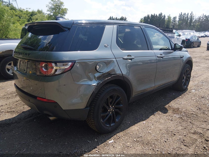 2018 Land rover Discovery sport VIN SALCP2RXXJH746715 IAAI salvage auction — RIGHT REAR, Salvage (Rhode Island), sold $125 on 2026-07-28 (photo 4)