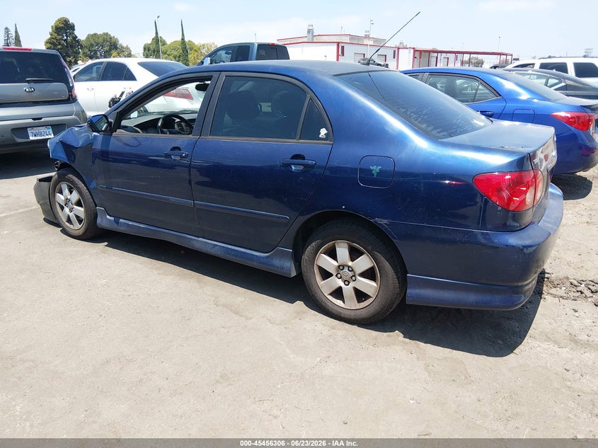 2005 Toyota Corolla VIN 1NXBR32E55Z500952 IAAI salvage auction — NORMAL WEAR, Salvage (California), sold $425 on 2026-07-09 (photo 3)
