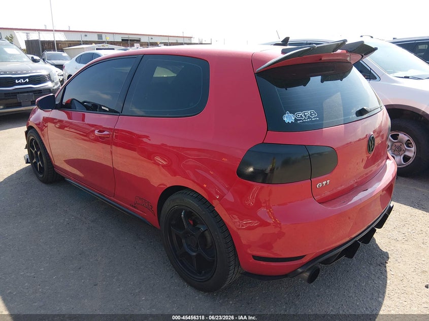2011 Volkswagen Gti VIN WVWED7AJ6BW327223 IAAI salvage auction — FRONT & REAR, Salvage (Colorado), sold $875 on 2026-08-07 (photo 3)