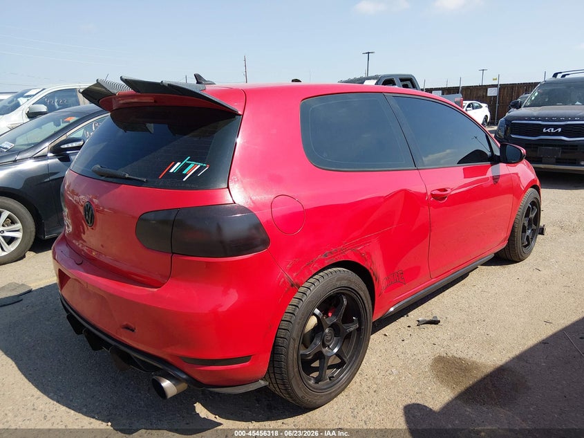 2011 Volkswagen Gti VIN WVWED7AJ6BW327223 IAAI salvage auction — FRONT & REAR, Salvage (Colorado), sold $875 on 2026-08-07 (photo 4)