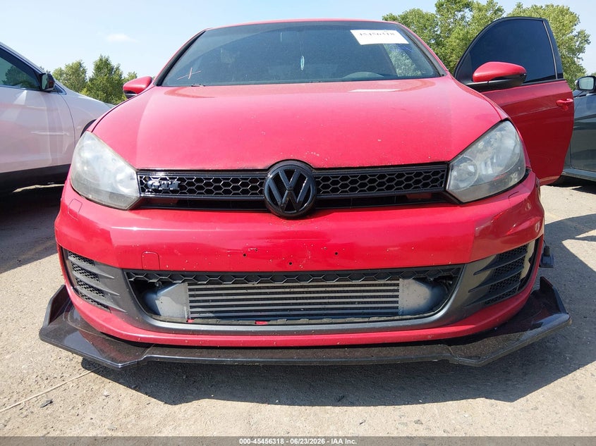 2011 Volkswagen Gti VIN WVWED7AJ6BW327223 IAAI salvage auction — FRONT & REAR, Salvage (Colorado), sold $875 on 2026-08-07 (photo 6)