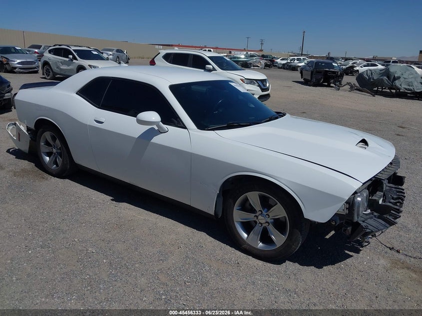 2021 Dodge Challenger VIN 2C3CDZJG2MH672634 IAAI salvage auction — FRONT & REAR, Salvage Title, sold $6,600 on 2026-07-22 (photo 1)