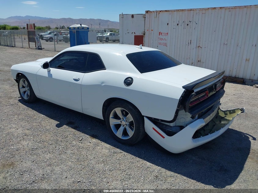 2021 Dodge Challenger VIN 2C3CDZJG2MH672634 IAAI salvage auction — FRONT & REAR, Salvage Title, sold $6,600 on 2026-07-22 (photo 3)