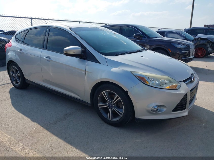 2014 Ford Focus VIN 1FADP3K25EL354881 IAAI salvage auction — NORMAL WEAR, Clear (Texas), sold $625 on 2026-07-18 (photo 1)