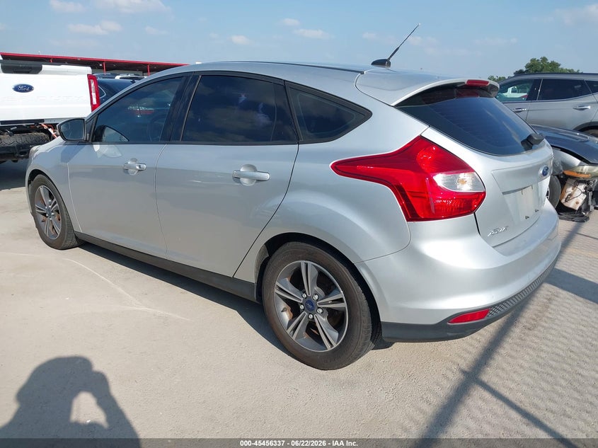 2014 Ford Focus VIN 1FADP3K25EL354881 IAAI salvage auction — NORMAL WEAR, Clear (Texas), sold $625 on 2026-07-18 (photo 3)