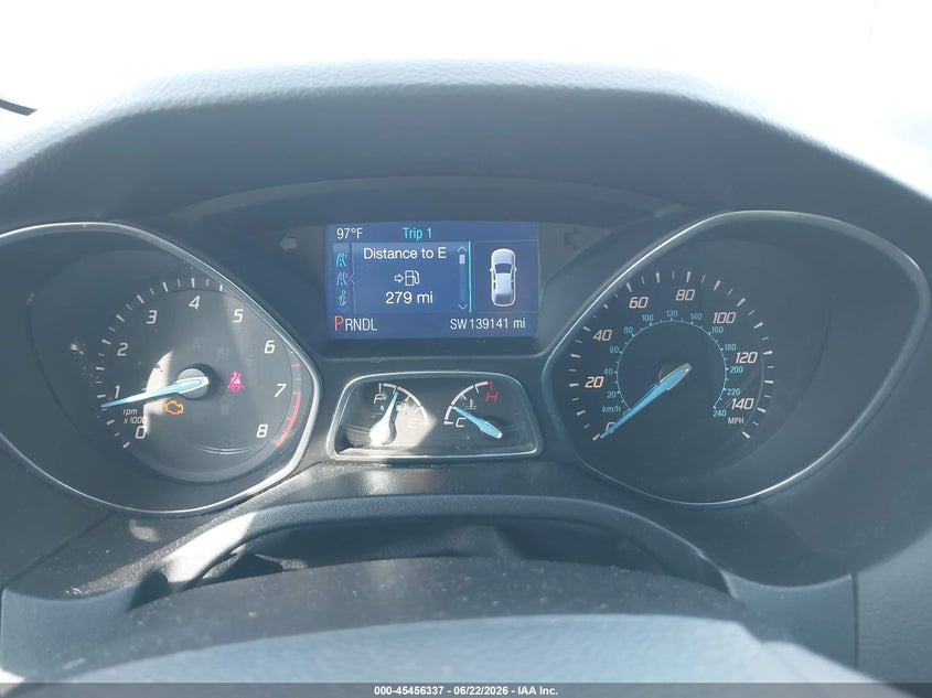 2014 Ford Focus VIN 1FADP3K25EL354881 IAAI salvage auction — NORMAL WEAR, Clear (Texas), sold $625 on 2026-07-18 (photo 7)