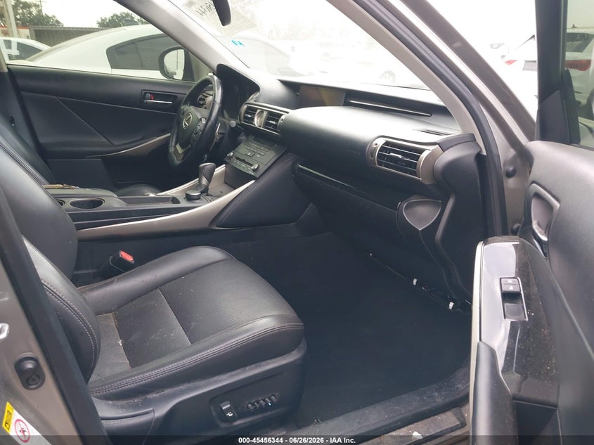 2016 Lexus Is VIN JTHBA1D23G5009293 IAAI salvage auction — FRONT END, Salvage (California), sold $1,100 on 2026-07-15 (photo 5)