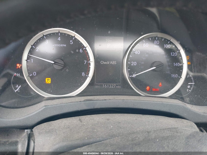 2016 Lexus Is VIN JTHBA1D23G5009293 IAAI salvage auction — FRONT END, Salvage (California), sold $1,100 on 2026-07-15 (photo 7)