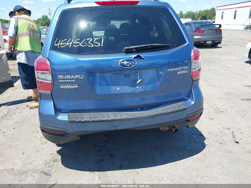 2015 Subaru Forester VIN JF2SJADC2FH818275 IAAI salvage auction — REAR END, Salvage Title, sold $1,200 on 2026-07-28 (photo 6)