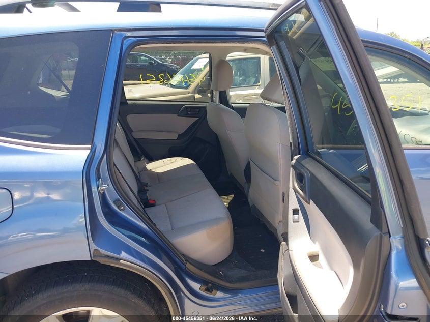 2015 Subaru Forester VIN JF2SJADC2FH818275 IAAI salvage auction — REAR END, Salvage Title, sold $1,200 on 2026-07-28 (photo 8)