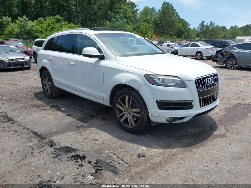 2015 Audi Q7 VIN WA1LGAFE6FD031623 IAAI salvage auction — NORMAL WEAR, Clear (Mississippi), sold $1,250 on 2026-07-22 (photo 1)