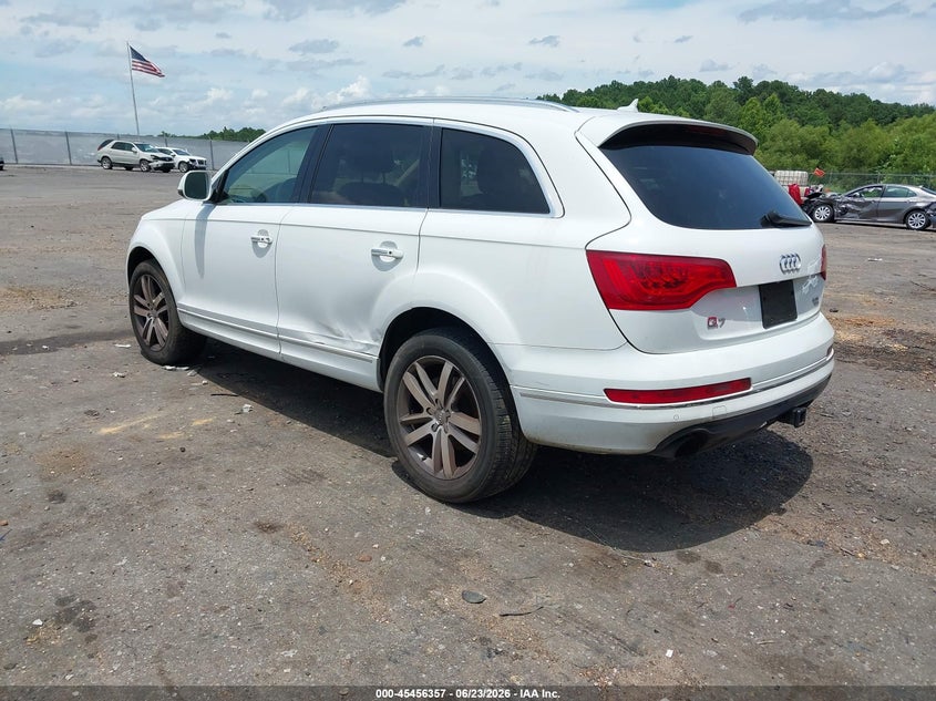 2015 Audi Q7 VIN WA1LGAFE6FD031623 IAAI salvage auction — NORMAL WEAR, Clear (Mississippi), sold $1,250 on 2026-07-22 (photo 3)