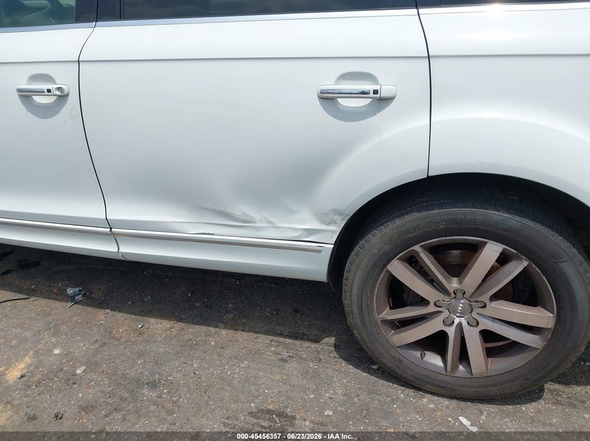 2015 Audi Q7 VIN WA1LGAFE6FD031623 IAAI salvage auction — NORMAL WEAR, Clear (Mississippi), sold $1,250 on 2026-07-22 (photo 6)