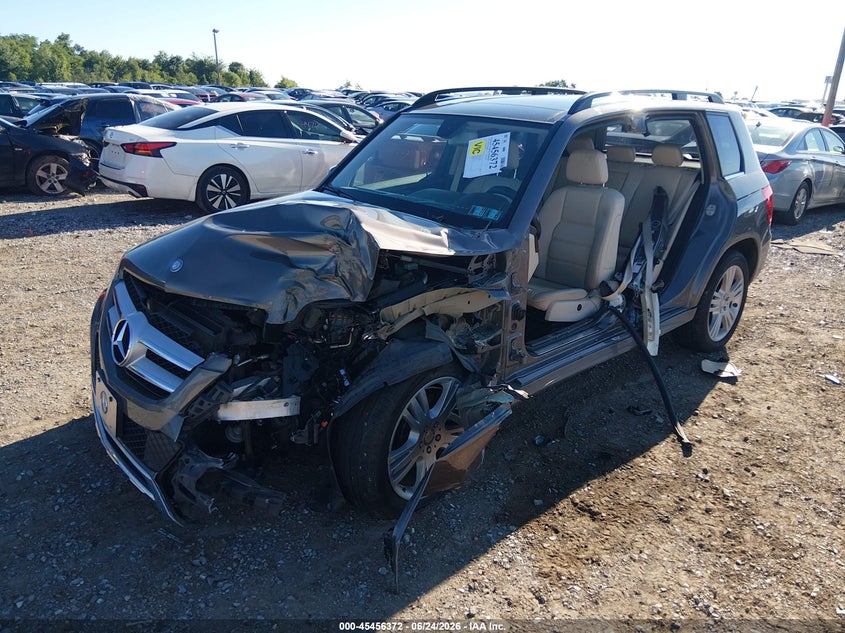 2014 Mercedes-benz Glk-klasse VIN WDCGG8JBXEG314983 IAAI salvage auction — SIDE, Salvage Title, sold $1,500 on 2026-07-10 (photo 2)