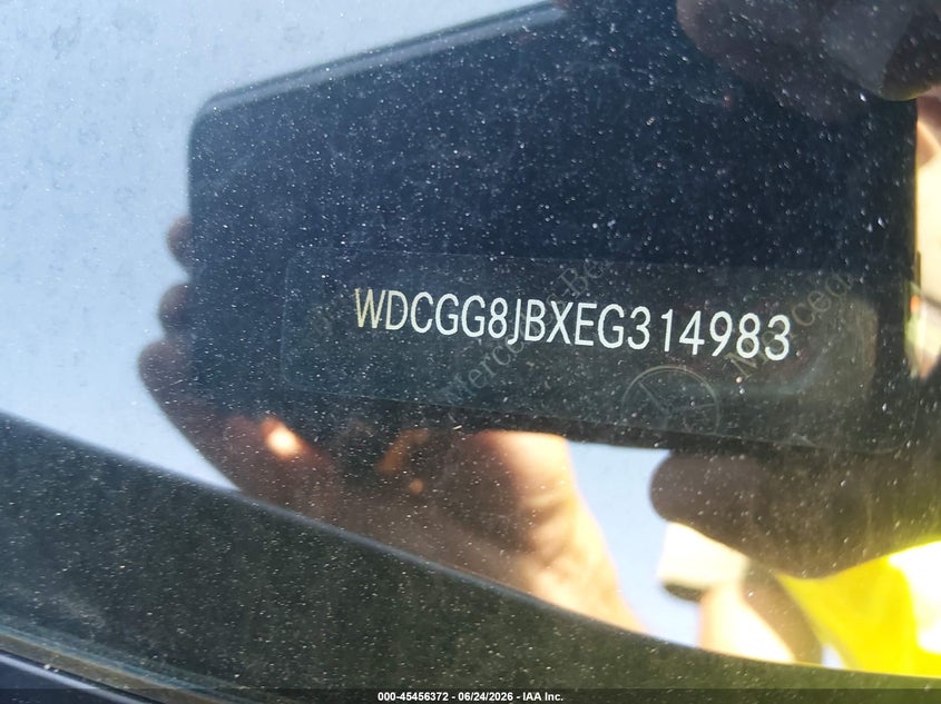 2014 Mercedes-benz Glk-klasse VIN WDCGG8JBXEG314983 IAAI salvage auction — SIDE, Salvage Title, sold $1,500 on 2026-07-10 (photo 9)