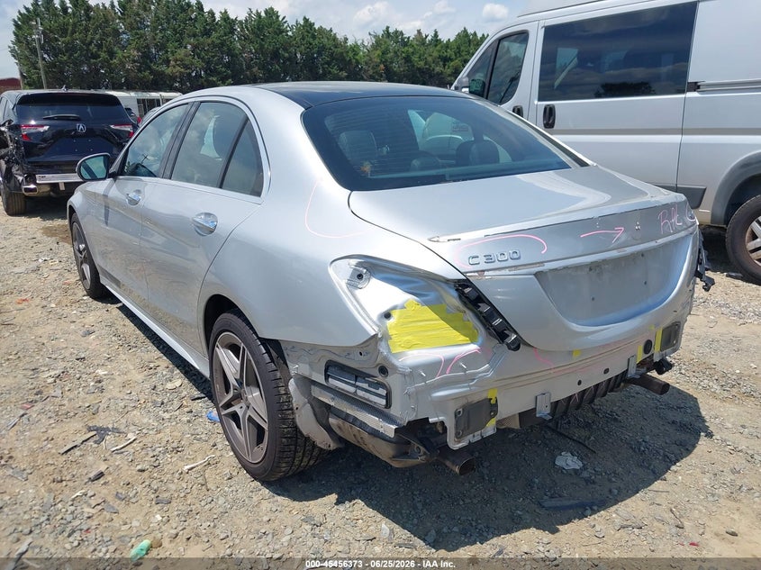 2021 Mercedes-benz C-klasse VIN W1KWF8EB1MR651825 IAAI salvage auction — REAR END, Salvage (Virginia), sold $13,300 on 2026-07-11 (photo 3)