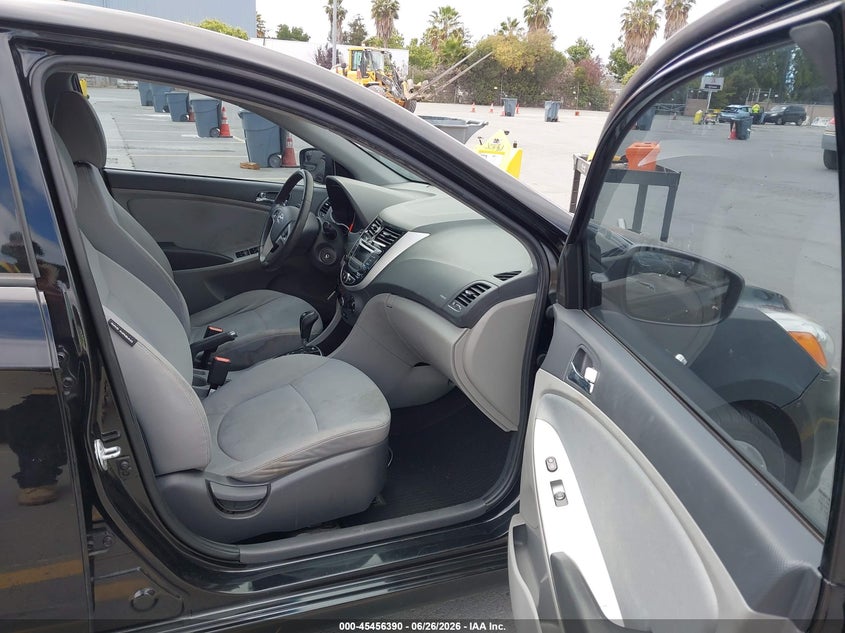 2014 Hyundai Accent VIN KMHCU5AE0EU141932 IAAI salvage auction — LEFT SIDE, Salvage (California), sold $775 on 2026-07-20 (photo 5)