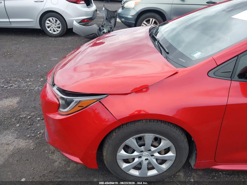 2020 Toyota Corolla VIN JTDEPRAE1LJ043857 IAAI salvage auction — FRONT END, Salvage Title, sold $2,900 on 2026-08-01 (photo 6)