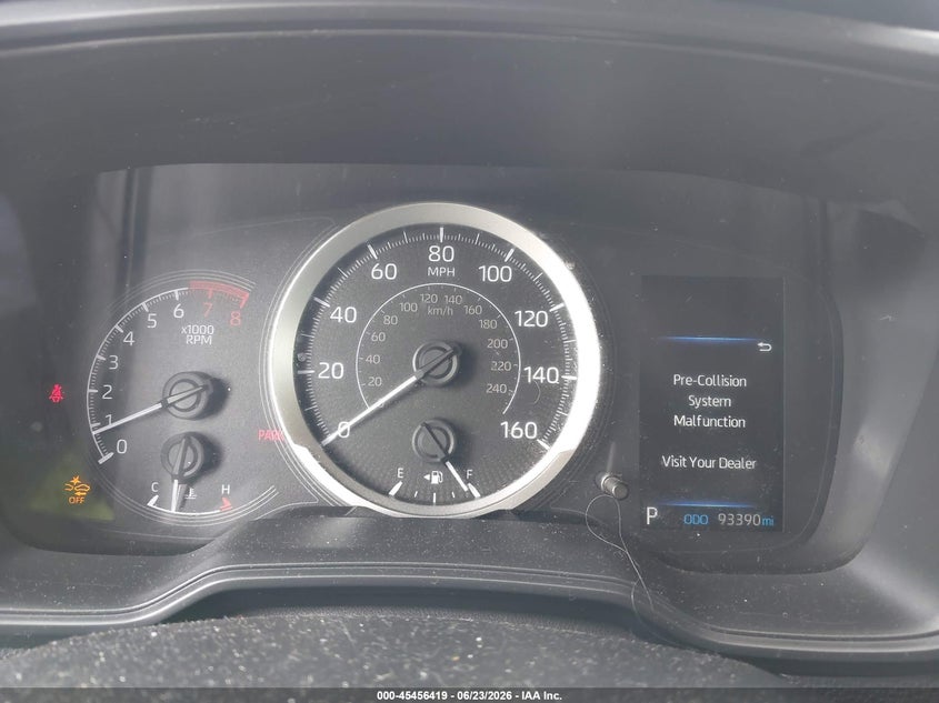 2020 Toyota Corolla VIN JTDEPRAE1LJ043857 IAAI salvage auction — FRONT END, Salvage Title, sold $2,900 on 2026-08-01 (photo 7)