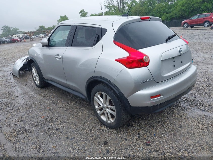 2012 Nissan Juke VIN JN8AF5MV4CT114113 IAAI salvage auction — FRONT END, Salvage Title, sold $825 on 2026-08-01 (photo 3)
