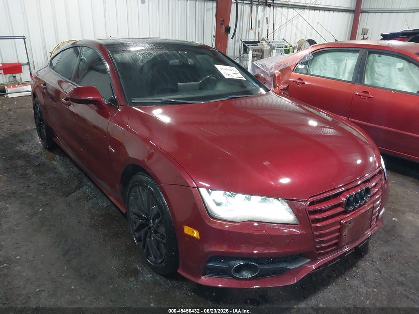 2012 Audi A7 VIN WAUSGAFC9CN004872 IAAI salvage auction — RIGHT REAR, Salvage (Virginia), sold $4,475 on 2026-07-16 (photo 1)