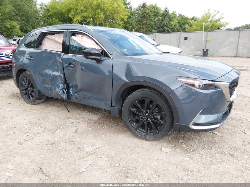 2021 Mazda Cx-9 VIN JM3TCBDY9M0502440 IAAI salvage auction — RIGHT FRONT, Salvage (Wisconsin), sold $6,650 on 2026-07-15 (photo 1)