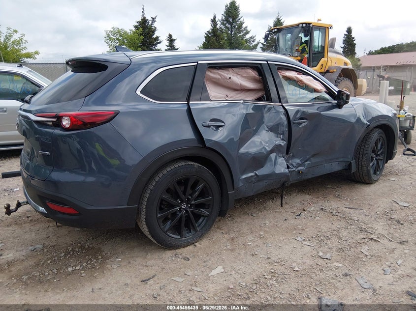 2021 Mazda Cx-9 VIN JM3TCBDY9M0502440 IAAI salvage auction — RIGHT FRONT, Salvage (Wisconsin), sold $6,650 on 2026-07-15 (photo 4)