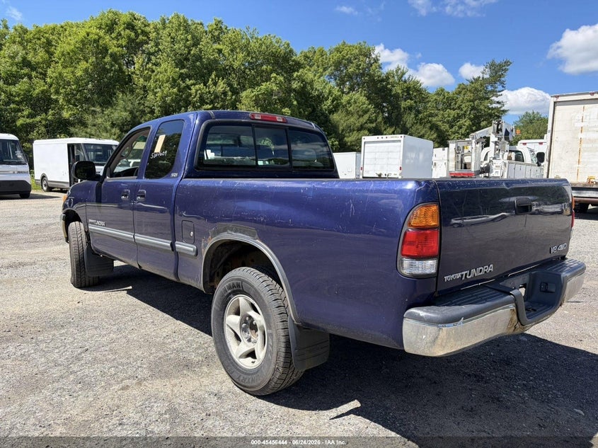 2000 Toyota Tundra VIN 5TBBT4410YS034872 IAAI salvage auction — NORMAL WEAR, Clear (Massachusetts), sold $1,200 on 2026-07-29 (photo 3)