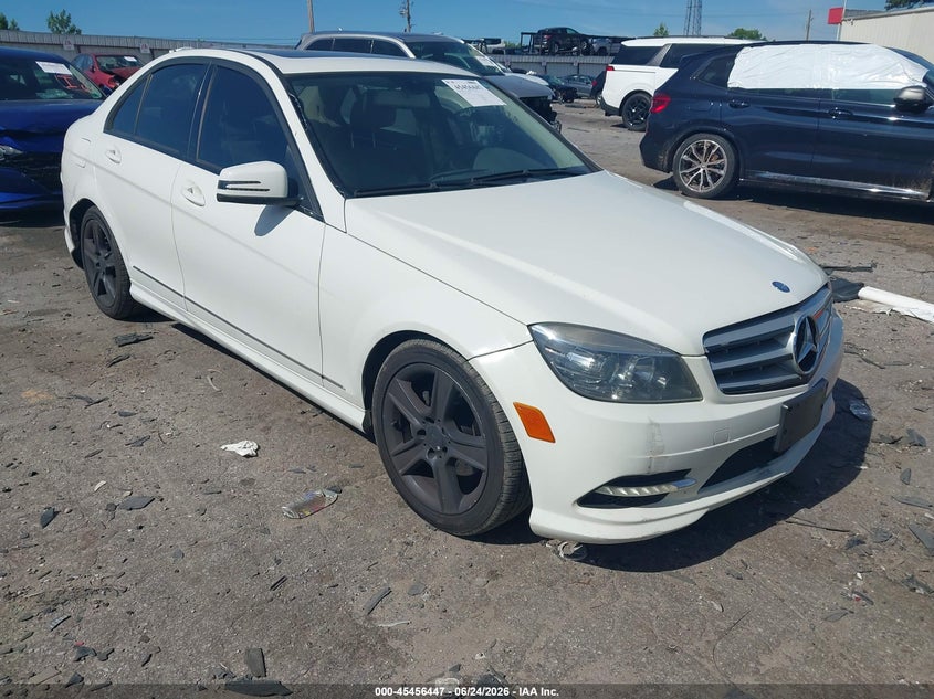 2011 Mercedes-benz C-klasse VIN WDDGF5EB7BR177167 IAAI salvage auction — REAR END, Salvage (Georgia), sold $1,300 on 2026-07-29 (photo 1)