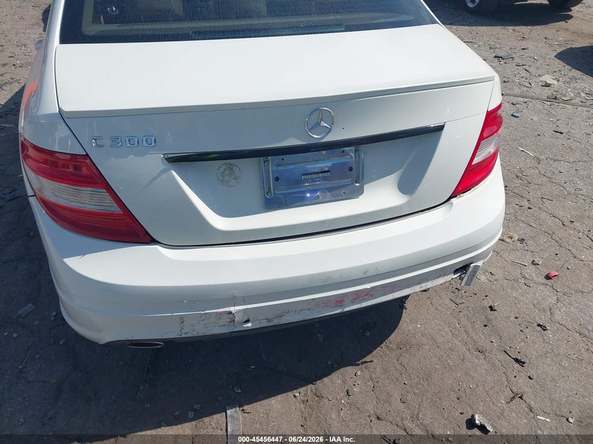 2011 Mercedes-benz C-klasse VIN WDDGF5EB7BR177167 IAAI salvage auction — REAR END, Salvage (Georgia), sold $1,300 on 2026-07-29 (photo 6)
