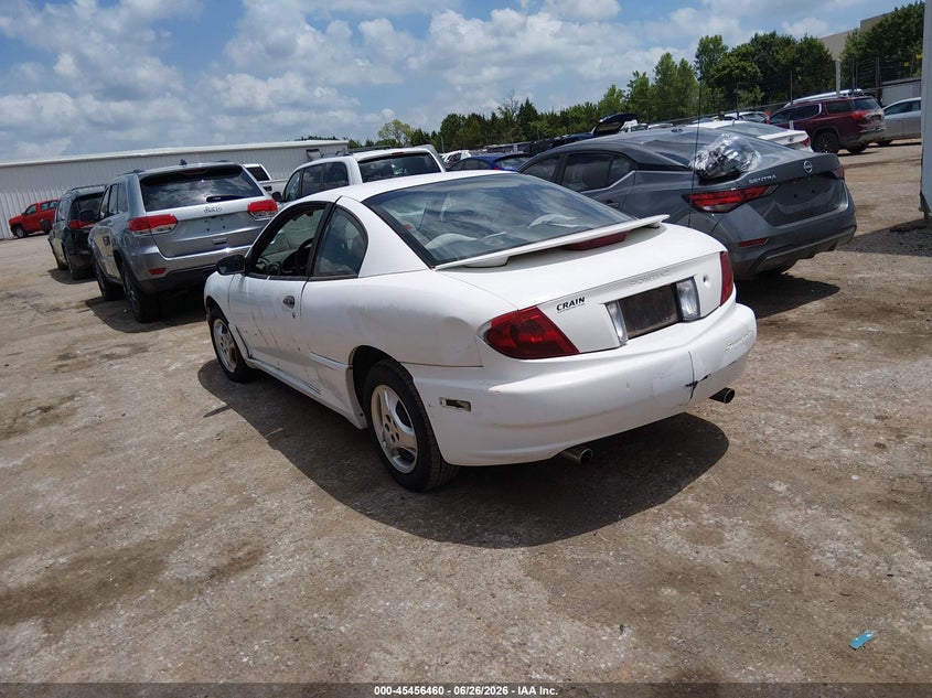 2003 Pontiac Sunfire VIN 1G2JB12FX37206156 IAAI salvage auction — NORMAL WEAR, Clear (Oklahoma), sold $125 on 2026-07-08 (photo 3)