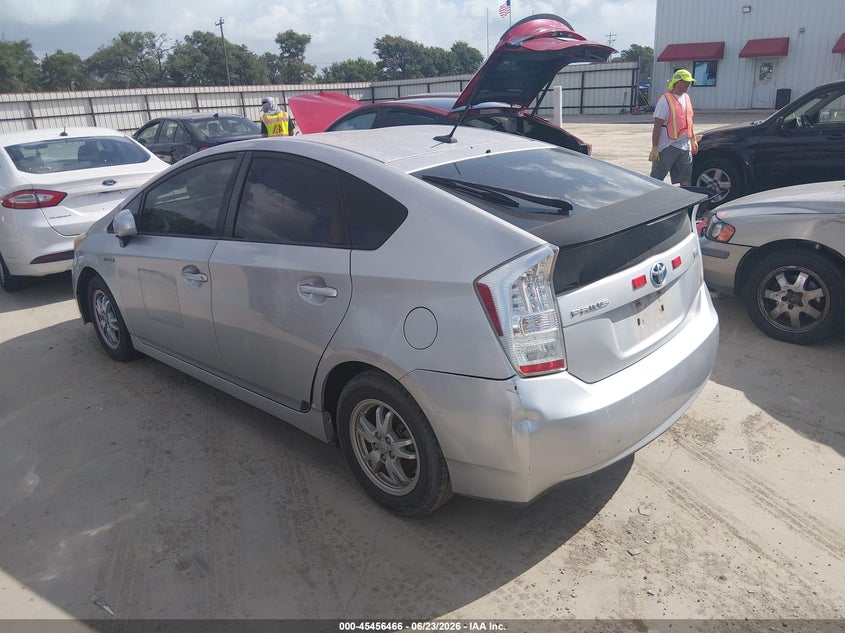 2010 Toyota Prius VIN JTDKN3DU4A1303545 IAAI salvage auction — NORMAL WEAR, Original (Texas), sold $925 on 2026-07-21 (photo 3)