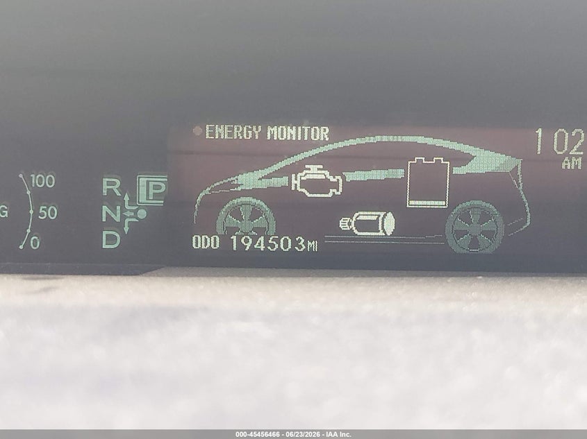 2010 Toyota Prius VIN JTDKN3DU4A1303545 IAAI salvage auction — NORMAL WEAR, Original (Texas), sold $925 on 2026-07-21 (photo 7)