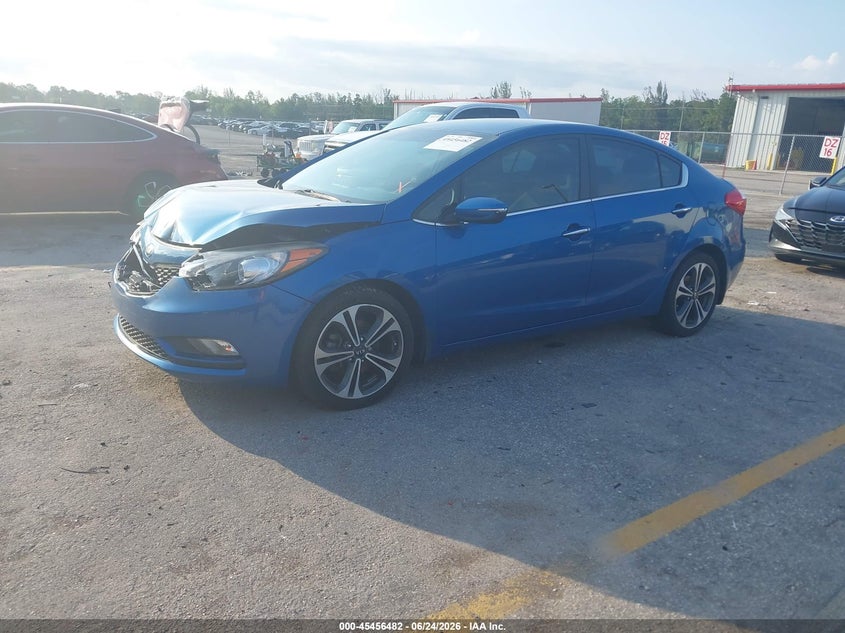 2014 Kia Forte VIN KNAFX4A83E5077938 IAAI salvage auction — FRONT END, Salvage Title, sold $1,850 on 2026-07-20 (photo 2)