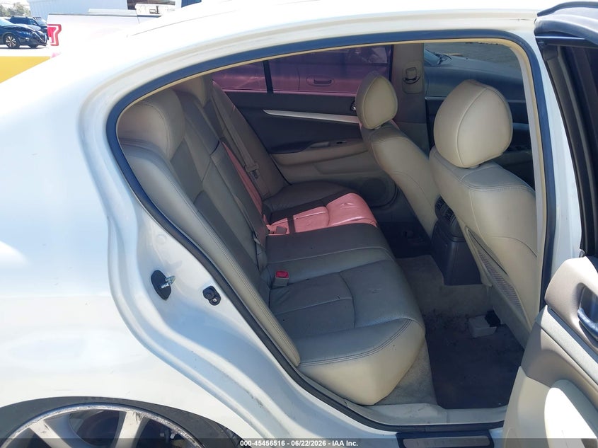 2007 Infiniti G35 VIN JNKBV61E97M726691 IAAI salvage auction — FRONT END, Lien Papers (California), sold $575 on 2026-07-09 (photo 8)